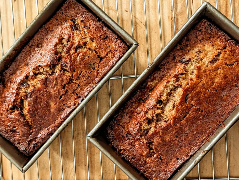 Brown Butter Cookie Banana Bread