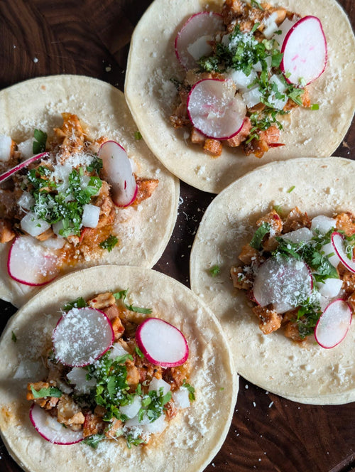 Mango-Tango Pork Loin Tacos