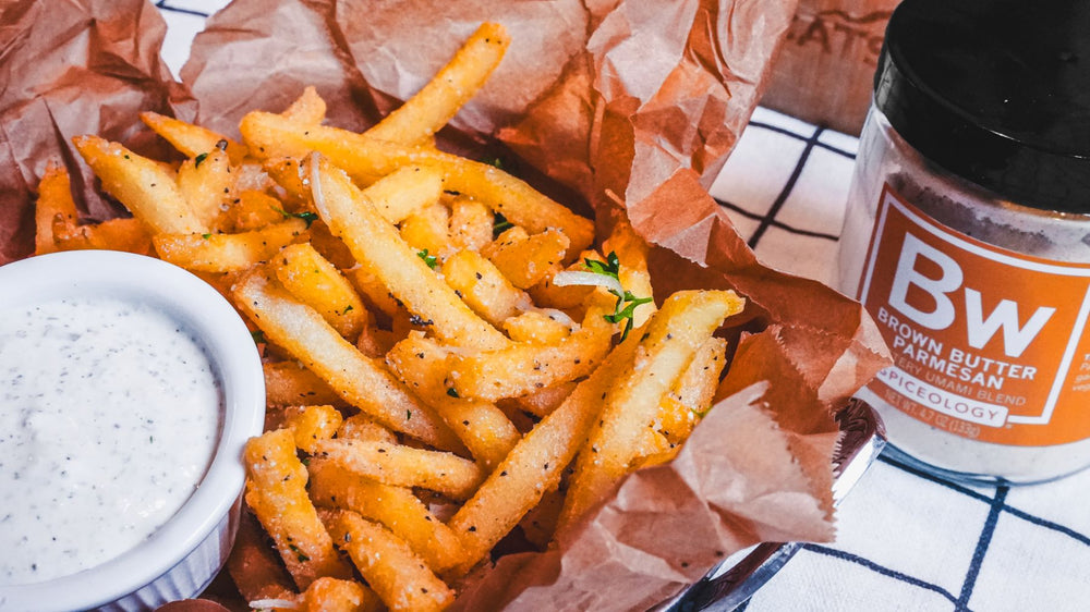 Brown Butter Parmesan Fries recipe