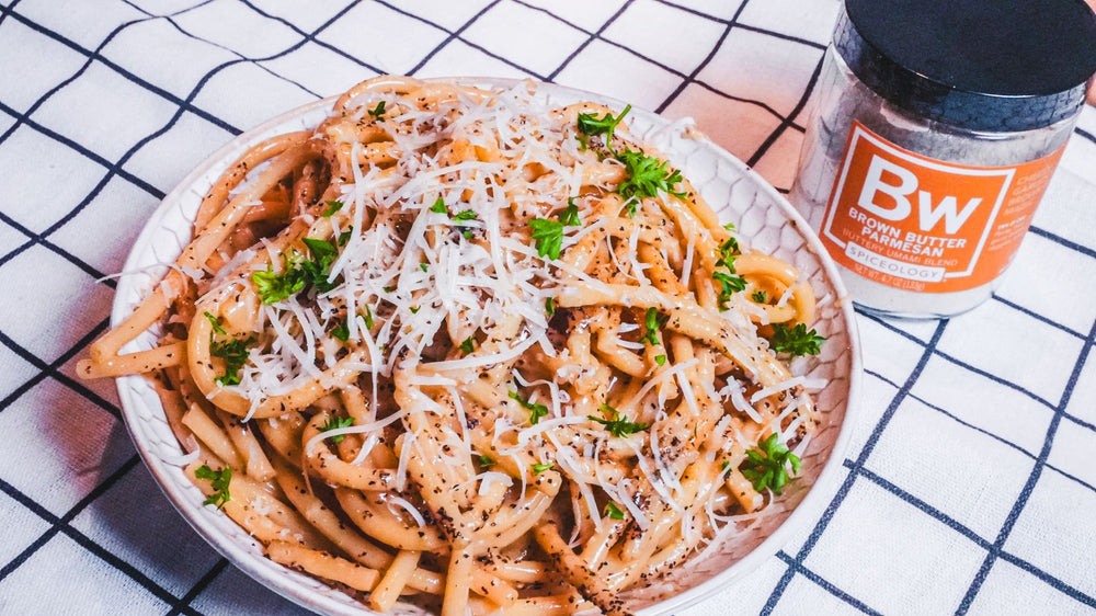Brown Butter Parmesan Cacio e Pepe recipe
