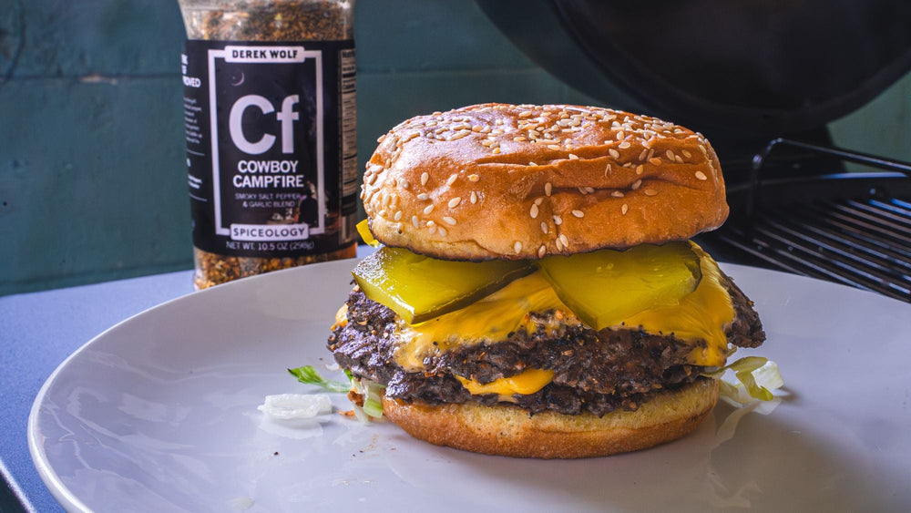 Cowboy Campfire Bunkhouse Smash Burger Recipe