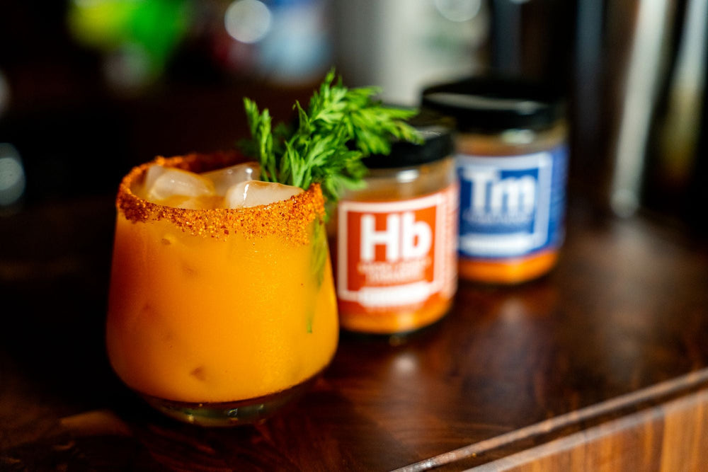 Bad-ish Bunny Charred Carrot Mezcal Margarita Recipe