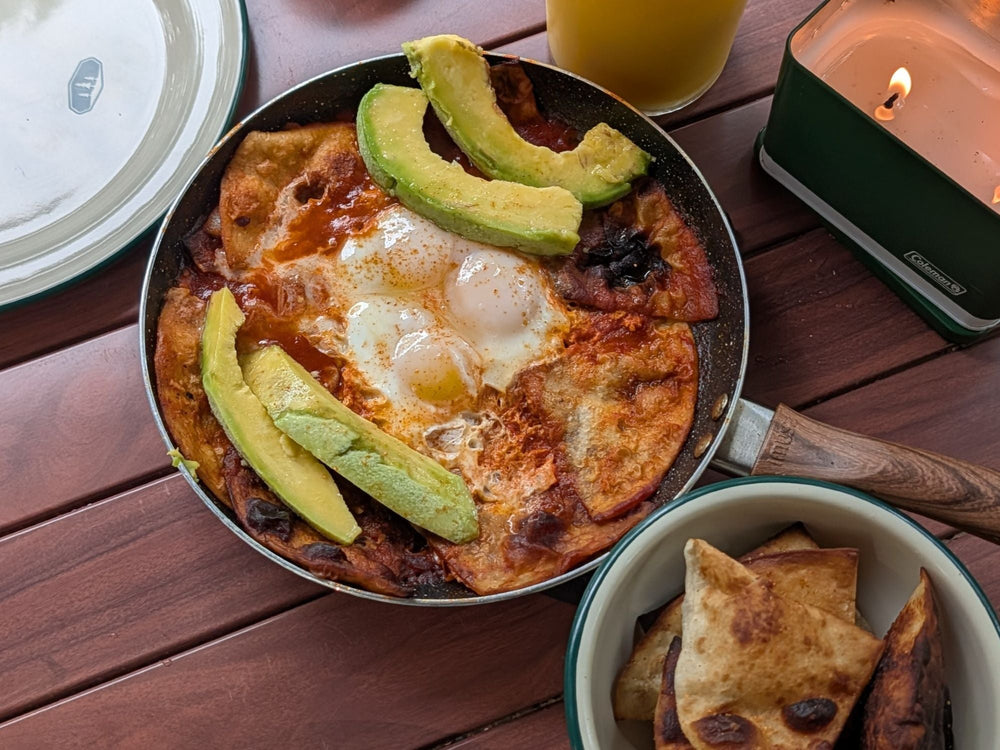 Smoky Honey Habanero Chilaquiles