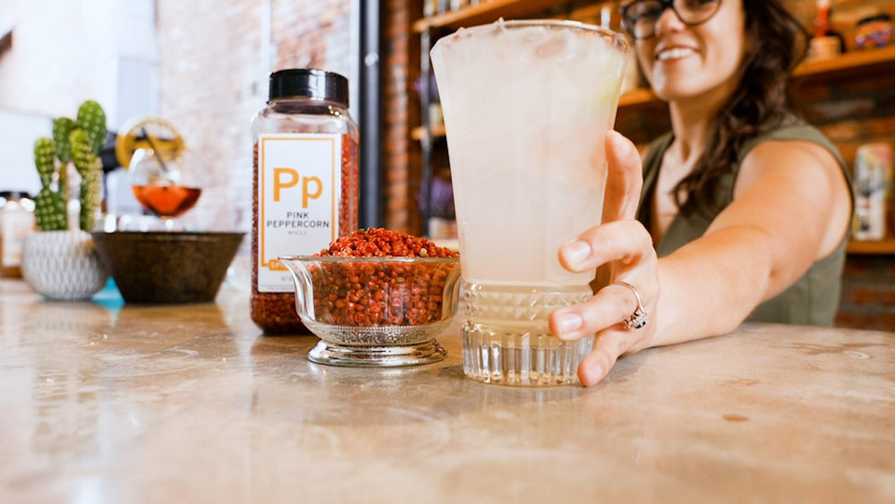 Pink Peppercorn Paloma Cocktail