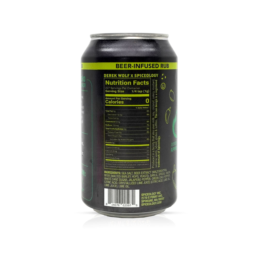 Derek Wolf | Jalapeno Lime Pilsner Rub